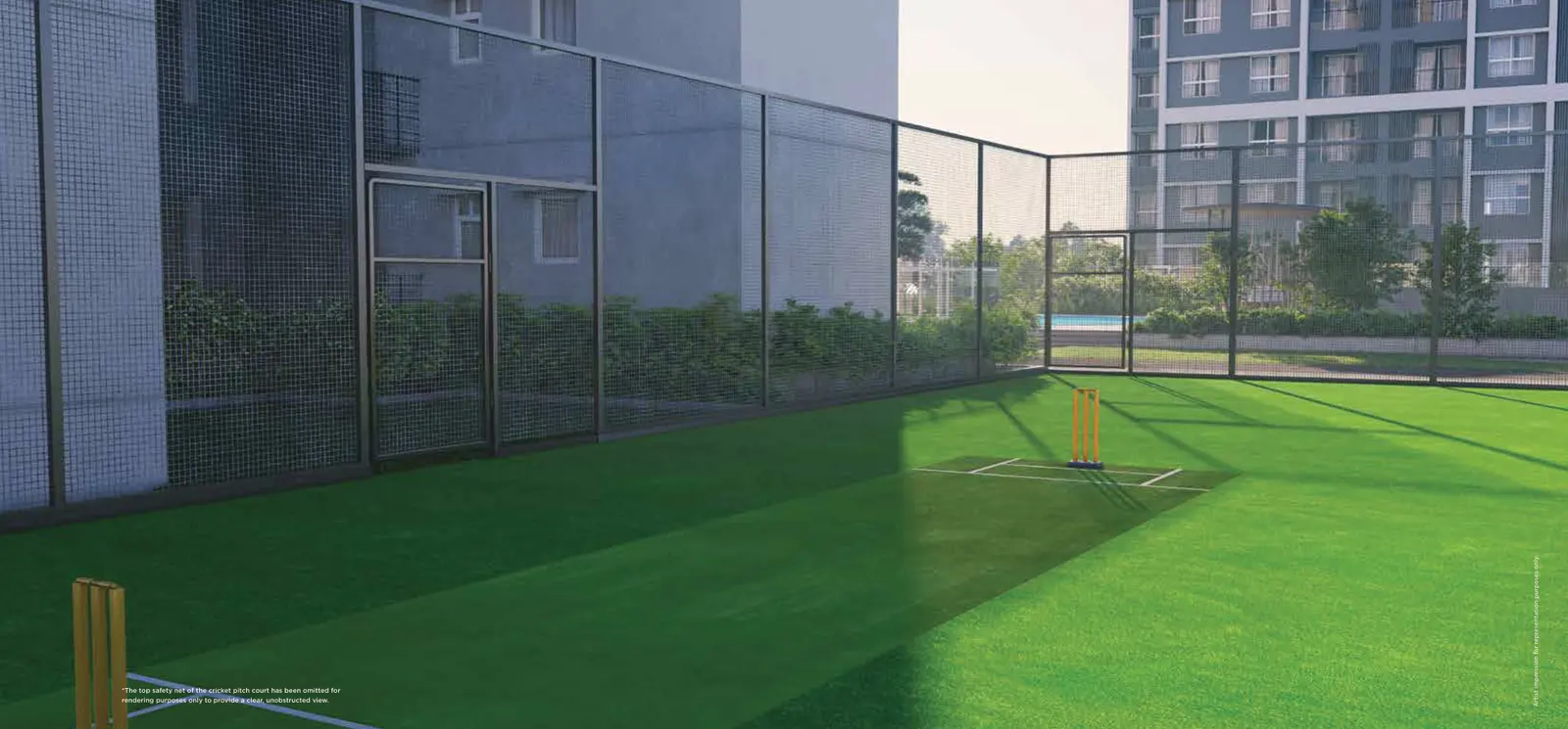Box cricket court – Godrej Ivara