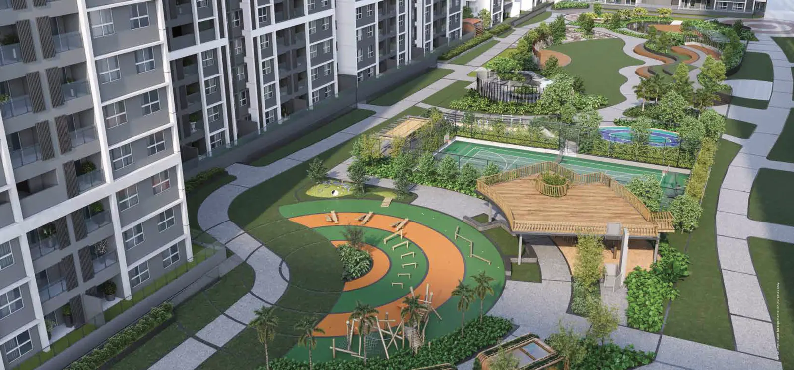 Fitness path – Godrej Ivara