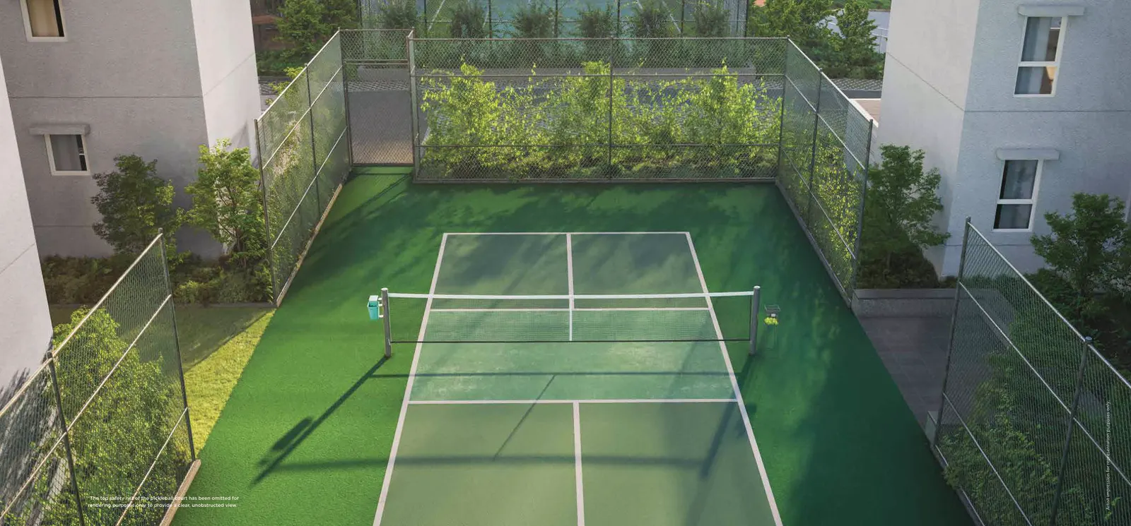 Pickleball court – Godrej Ivara