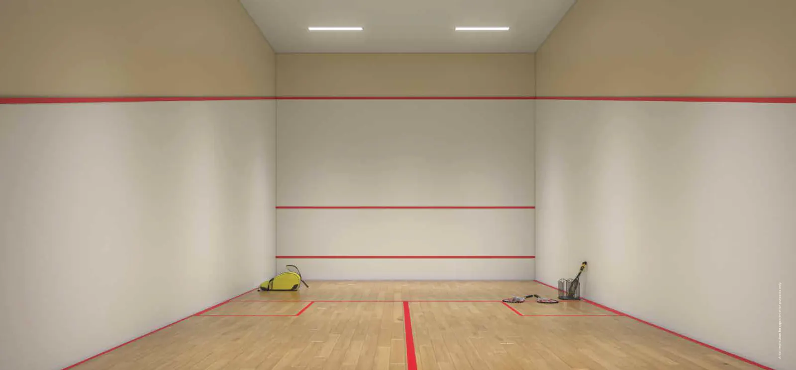 Squash court – Godrej Ivara